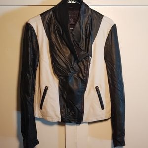 NWT Adorable vegan leather short jacket!